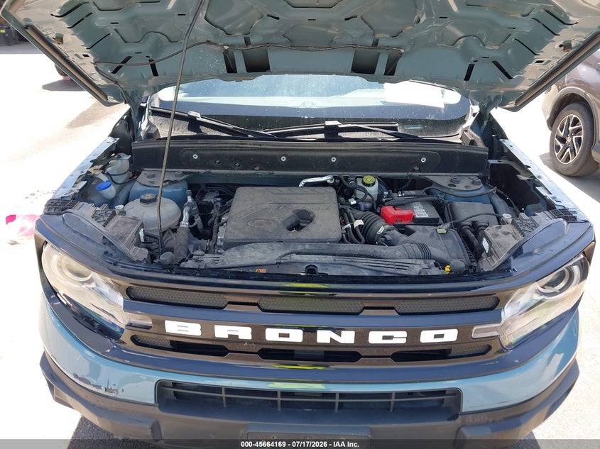 2021 Ford Bronco Sport Outer Banks VIN: 3FMCR9C68MRA42991 Lot: 45664169
