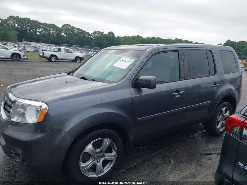 2015 Honda Pilot Ex-L VIN: 5FNYF4H50FB030666 Lot: 45664190
