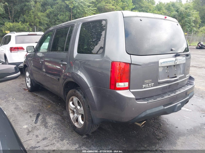 2015 Honda Pilot Ex-L VIN: 5FNYF4H50FB030666 Lot: 45664190