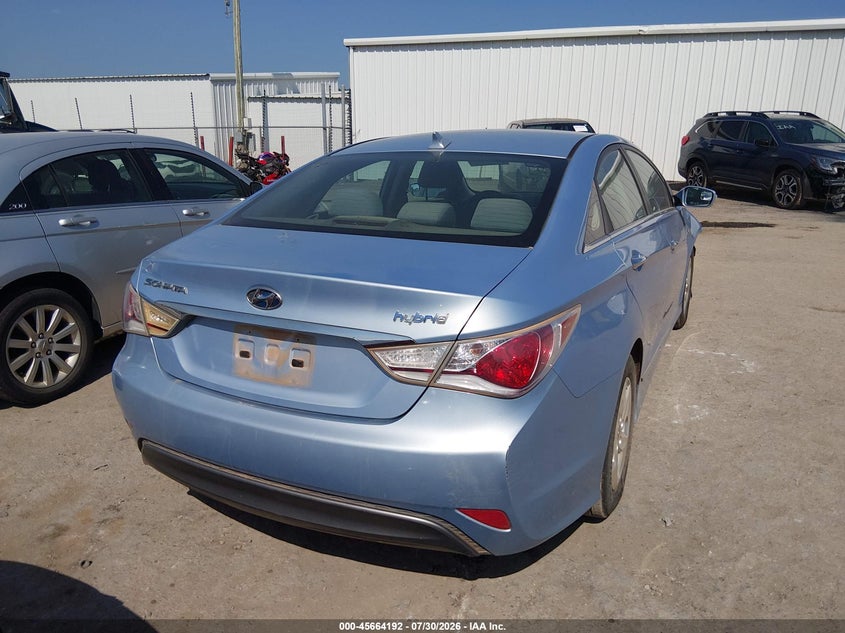 Vin: kmhec4a4xba005480, lot: 46162764, hyundai sonata hybrid 20114