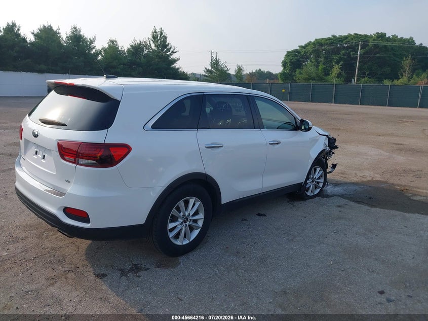 2019 Kia Sorento 3.3L Lx VIN: 5XYPG4A58KG446731 Lot: 45664216