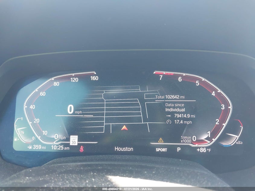2020 BMW X5 Sdrive40I VIN: 5UXCR4C04L9B26224 Lot: 45664219