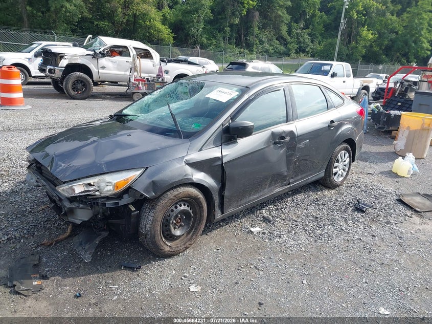Vin: 1fadp3e27jl255680, lot: 46162803, ford focus s 20182