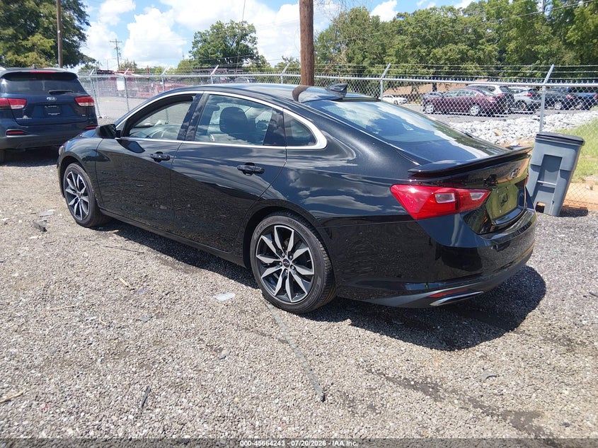 2021 Chevrolet Malibu Fwd Rs VIN: 1G1ZG5ST1MF017313 Lot: 45664243