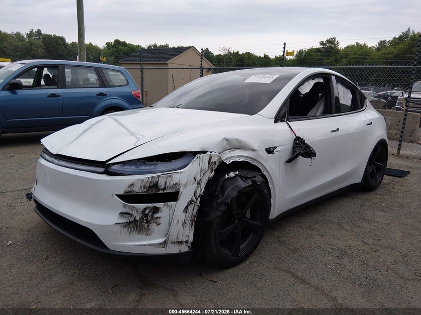 2026 Tesla Model Y All-Wheel Drive/Long Range Launch Series/Premium All-Wheel Drive VIN: 7SAYGDEE6TA695326 Lot: 45664244