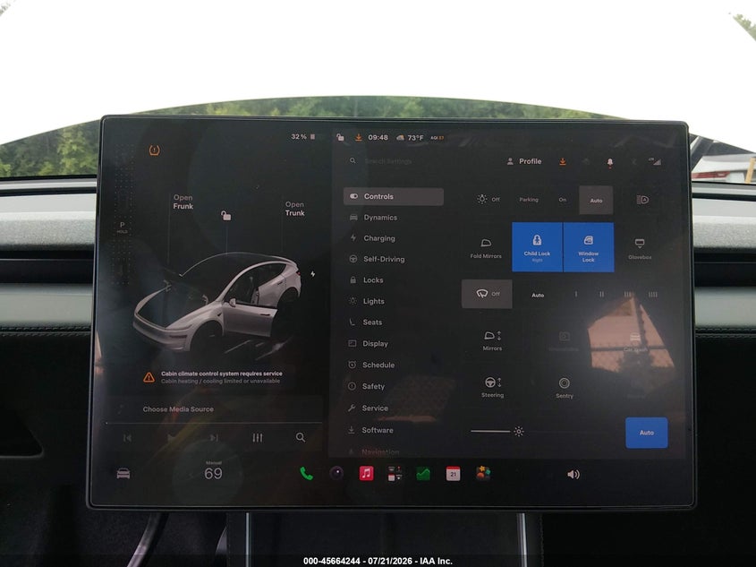 2026 Tesla Model Y All-Wheel Drive/Long Range Launch Series/Premium All-Wheel Drive VIN: 7SAYGDEE6TA695326 Lot: 45664244