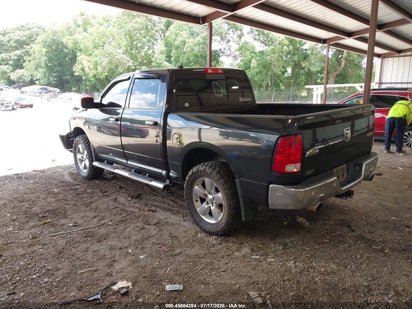 Vin: 1c6rr7lt4gs220520, lot: 46162856, ram 1500 big horn 20163