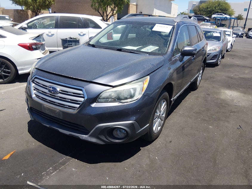 Vin: 4s4bsahc3g3205176, lot: 46162859, subaru outback 2.5i premium 20162