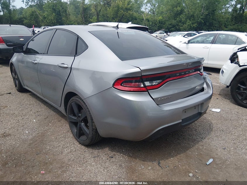2015 Dodge Dart Sxt VIN: 1C3CDFBB4FD125270 Lot: 45664290