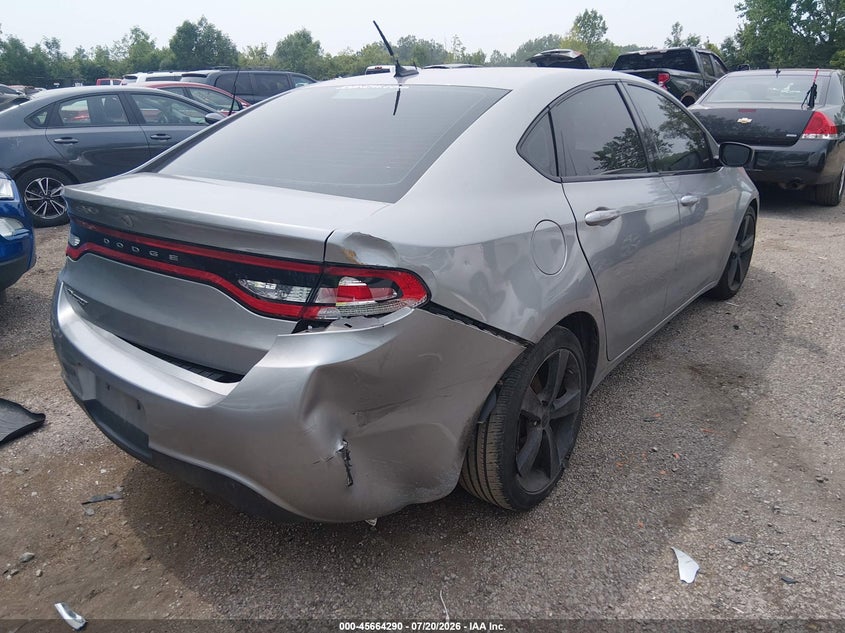 2015 Dodge Dart Sxt VIN: 1C3CDFBB4FD125270 Lot: 45664290