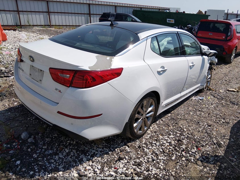 Vin: 5xxgr4a6xeg348232, lot: 46162876, kia optima sxl turbo 20144