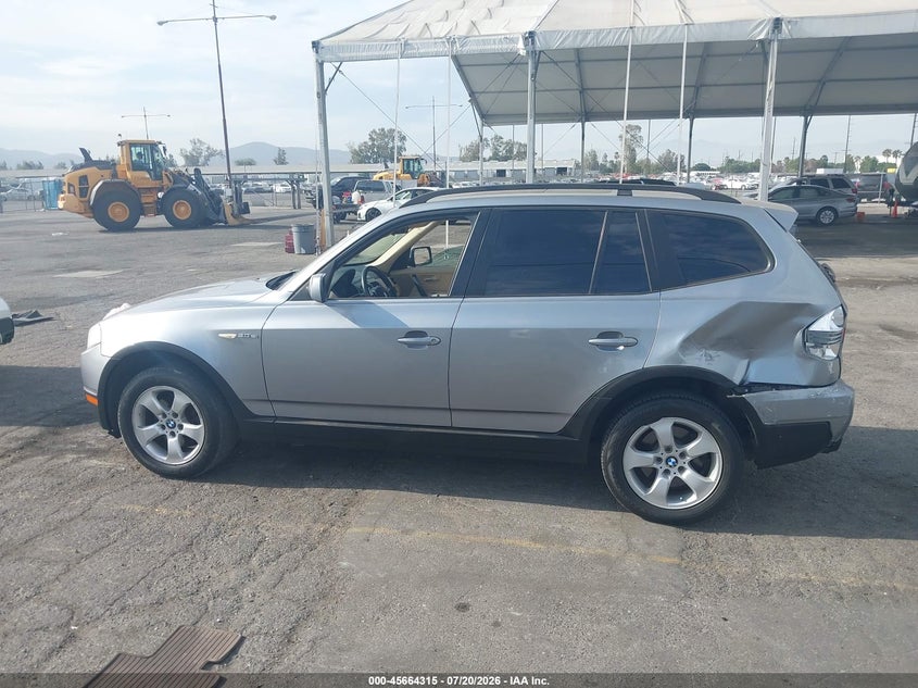 2008 BMW X3 3.0Si VIN: WBXPC93418WJ18305 Lot: 45664315