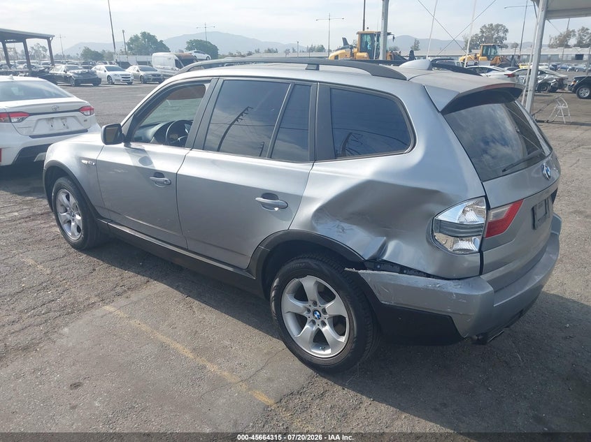 2008 BMW X3 3.0Si VIN: WBXPC93418WJ18305 Lot: 45664315