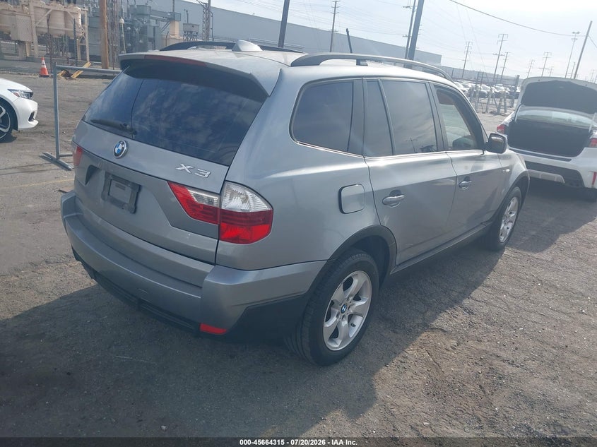 2008 BMW X3 3.0Si VIN: WBXPC93418WJ18305 Lot: 45664315