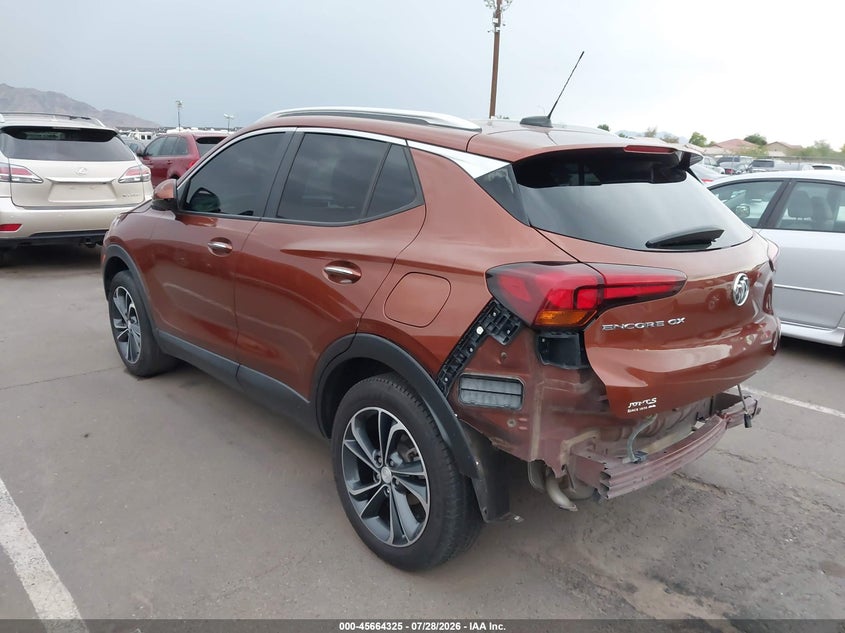 Vin: kl4mmdsl3lb093782, lot: 46162897, buick encore gx fwd select 20203