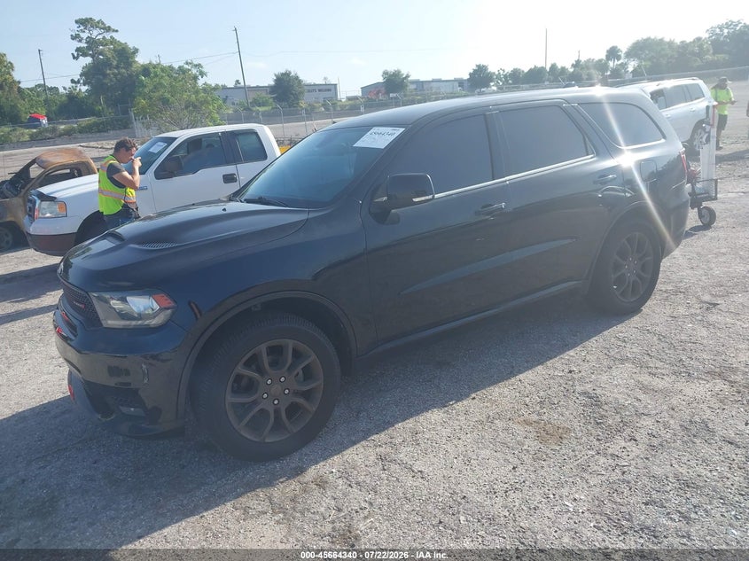 Vin: 1c4rdhdg0jc408709, lot: 46162912, dodge durango gt rwd 20182