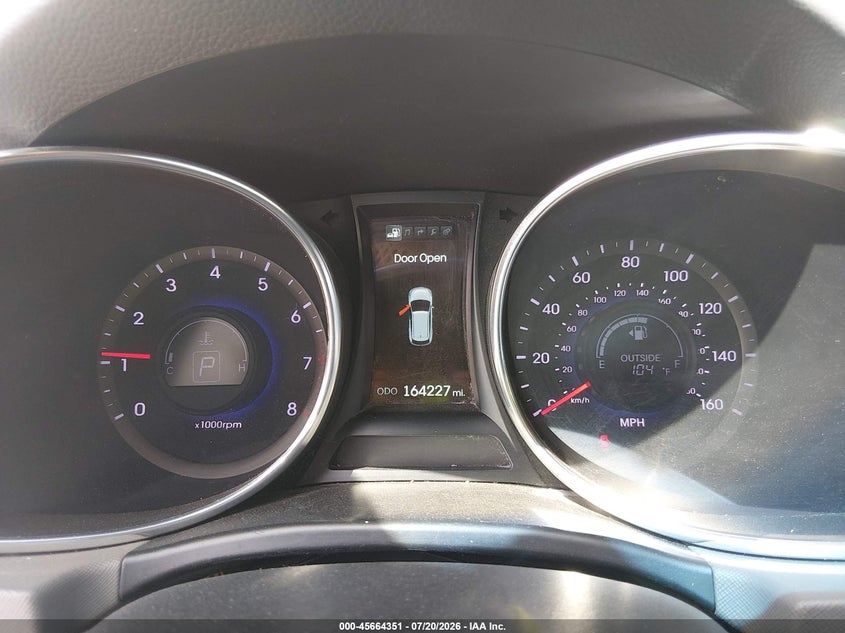 2014 Hyundai Santa Fe Limited VIN: KM8SRDHF3EU042365 Lot: 45664351