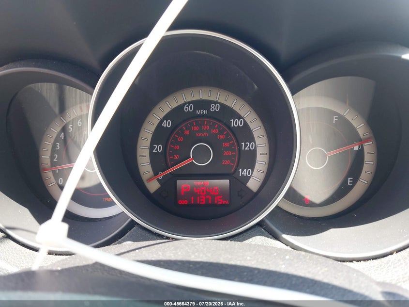 2010 Kia Forte Ex VIN: KNAFU4A23A5191016 Lot: 45664379