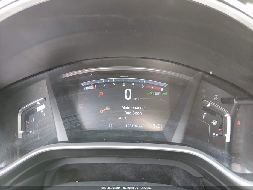 2021 HONDA CR-V auction photo 7