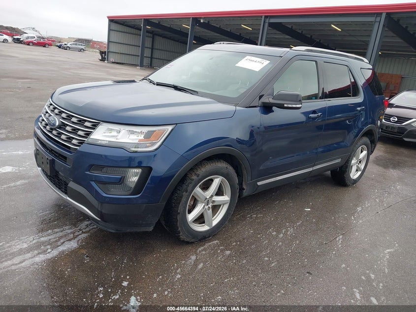 Vin: 1fm5k8d80ggb08257, lot: 46162966, ford explorer xlt 20162
