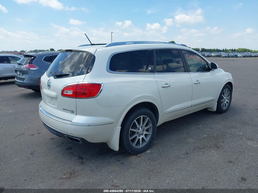Vin: 5gakvbkdxej233554, lot: 46162970, buick enclave leather 20144