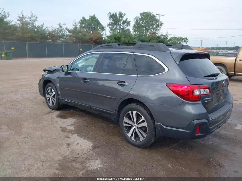 Vin: 4s4bsanc6j3361739, lot: 46163045, subaru outback 2.5i limited 20183