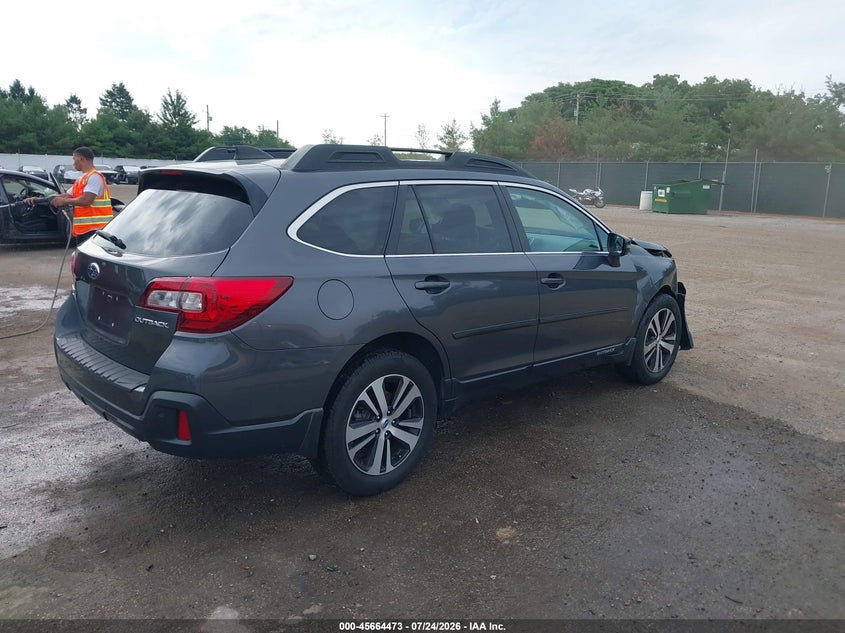 Vin: 4s4bsanc6j3361739, lot: 46163045, subaru outback 2.5i limited 20184