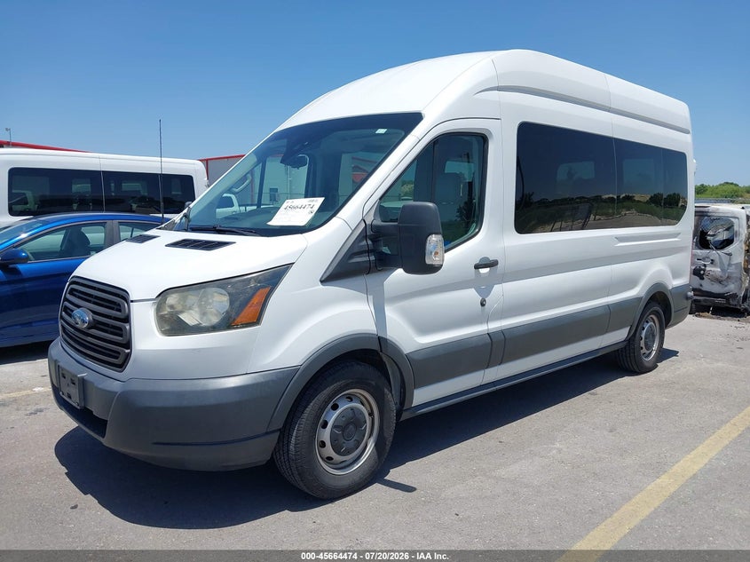 2017 Ford Transit, Обычный износ, IAAI, VIN 1FBAX2XM5HKB26671 — фото 2