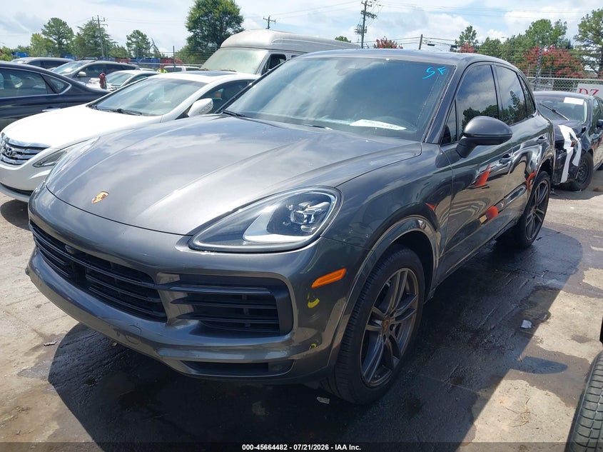 PORSCHE CAYENNE 2022 VIN WP1AA2AY9NDA04242