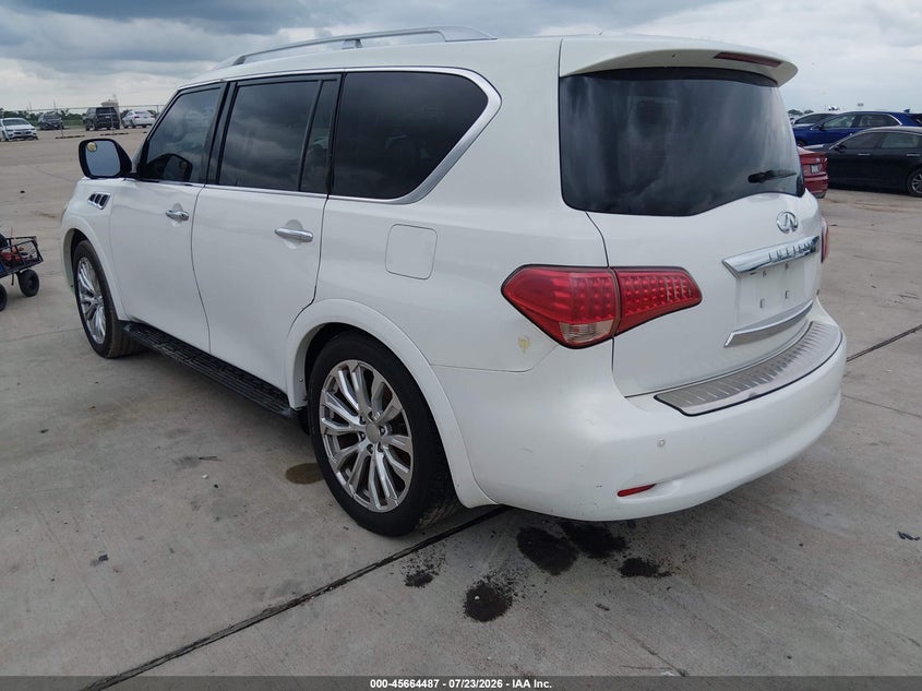 Vin: jn8az2nf3c9516604, lot: 46163058, infiniti qx56 20123