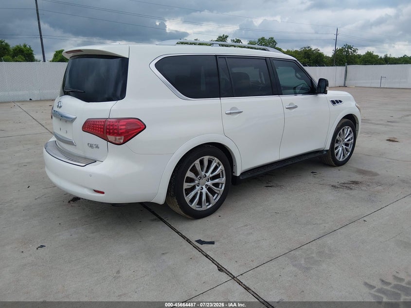 Vin: jn8az2nf3c9516604, lot: 46163058, infiniti qx56 20124