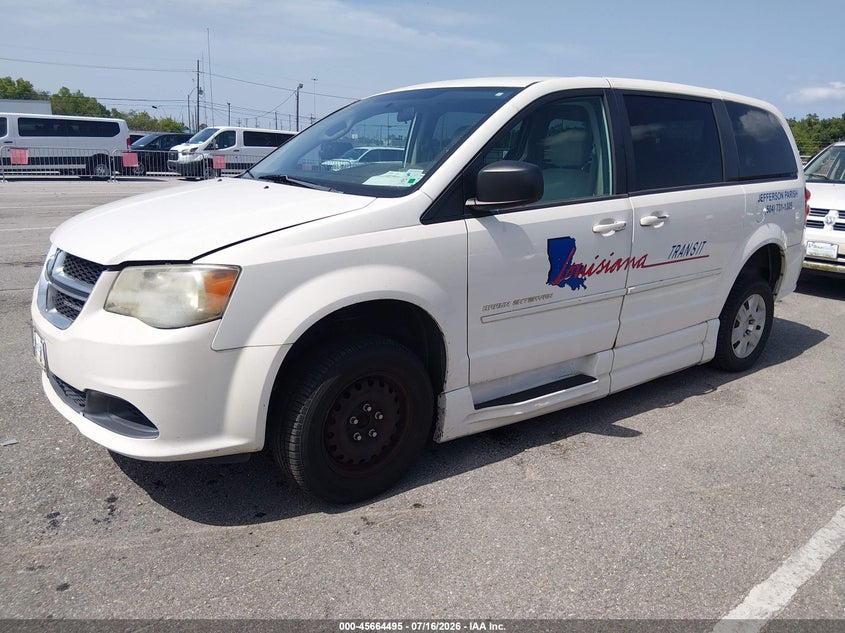 2012 DODGE GRAND CARAVAN auction photo 2