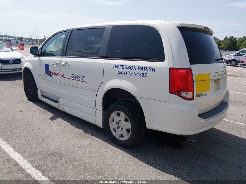 2012 DODGE GRAND CARAVAN auction photo 3