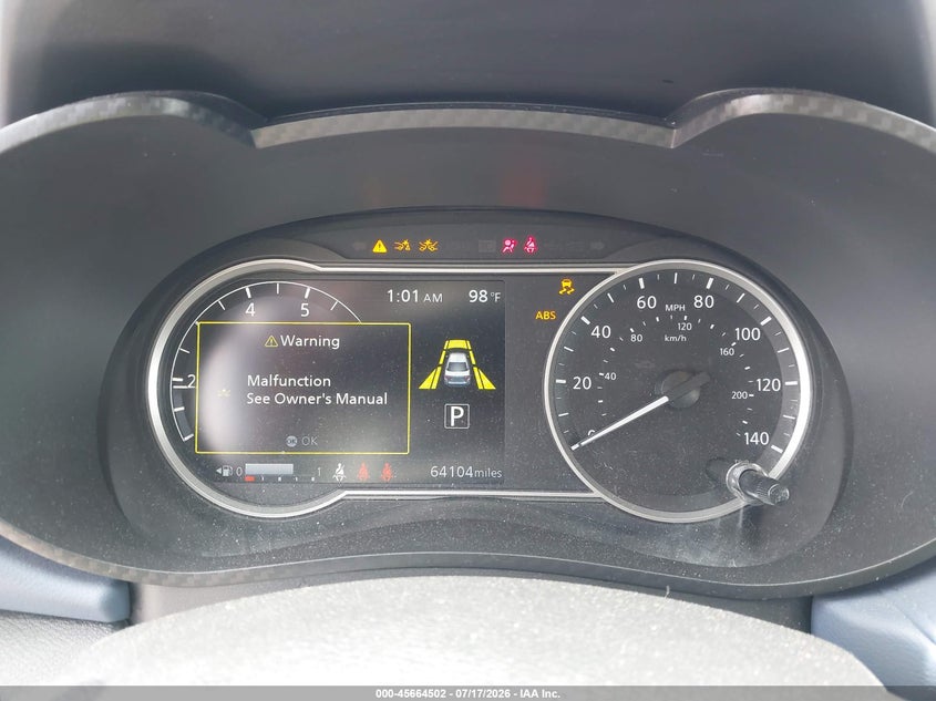 2023 Nissan Versa 1.6 Sv Xtronic Cvt VIN: 3N1CN8EV3PL837200 Lot: 45664502