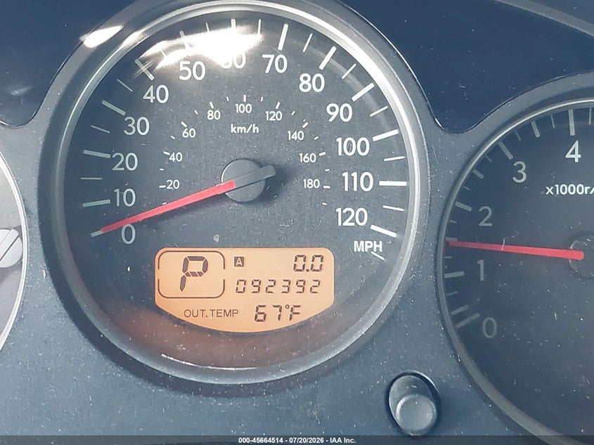 2007 SUBARU FORESTER auction photo 7
