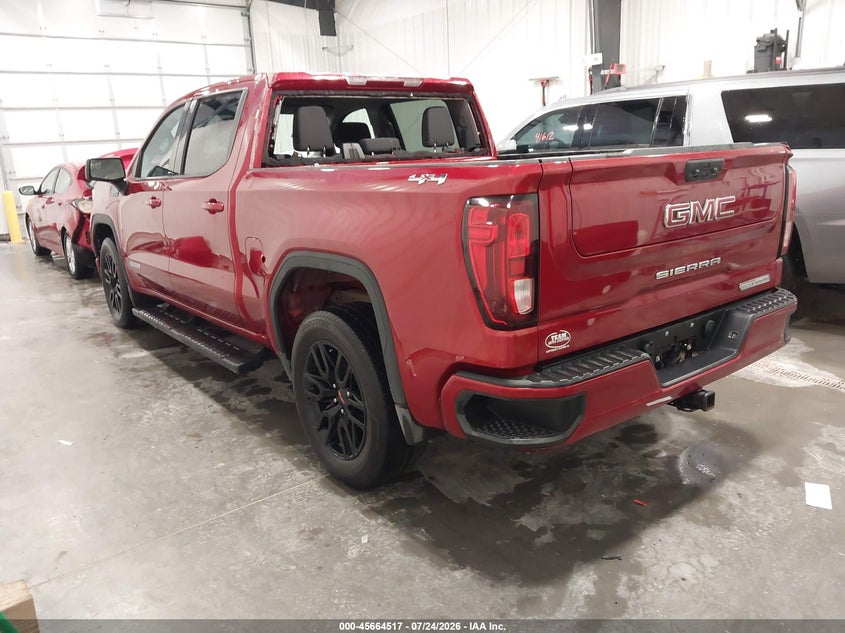 Vin: 3gtpujek7rg322582, lot: 46163089, gmc sierra 1500 4wd  short box elevation with 3vl 20243
