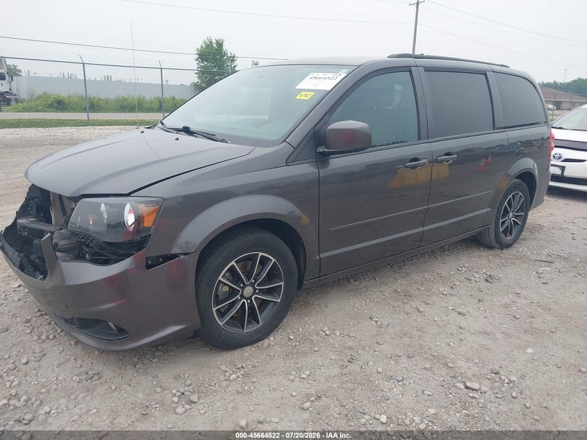 Vin: 2c4rdgeg2gr384972, lot: 46163094, dodge grand caravan r/t 20162