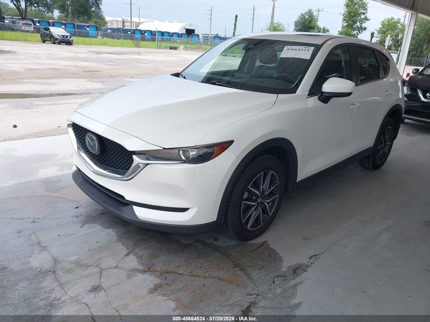 Vin: jm3kfacm1j1452120, lot: 46163096, mazda cx-5 touring 20182