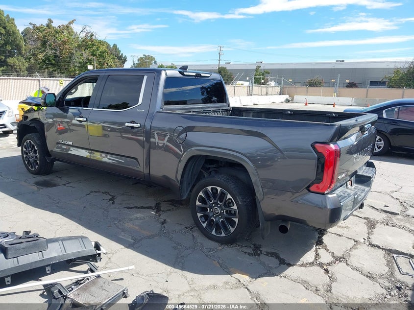 Vin: 5tfja5ec5px017167, lot: 46163101, toyota tundra limited 20233