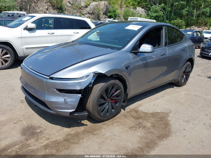 2026 Tesla Model Y All-Wheel Drive/Long Range Launch Series/Premium All-Wheel Drive VIN: 7SAYGDEE0TF579509 Lot: 45664565