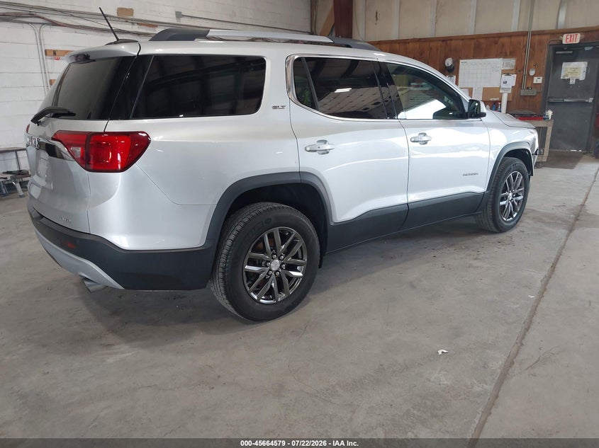Vin: 1gkknuls7hz260812, lot: 46163151, gmc acadia slt-1 20174