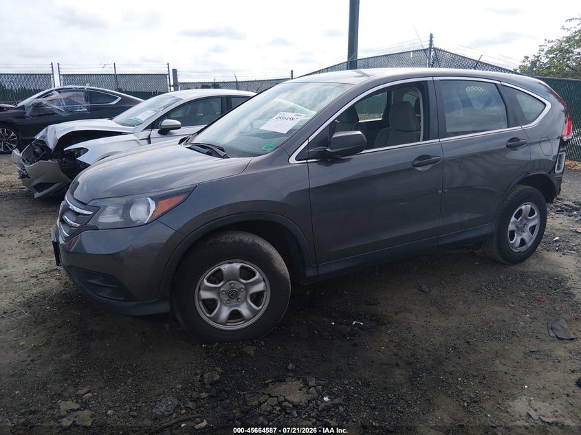 2013 Honda CR-V, Удар ззаду, IAAI, VIN 2HKRM4H37DH671045 — фото 2
