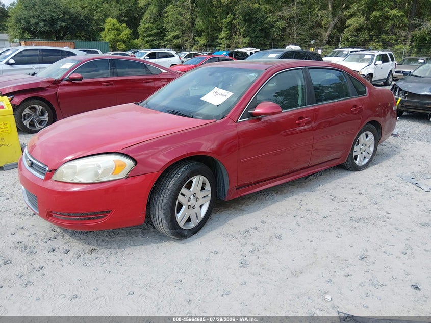 Vin: 2g1wg5e36d1106641, lot: 46163177, chevrolet impala lt 20132