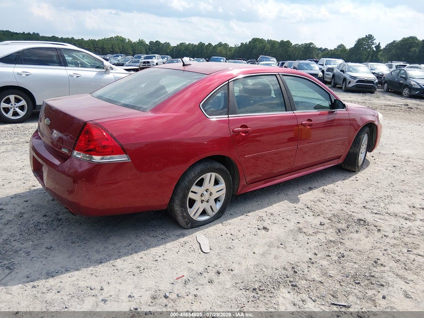 Vin: 2g1wg5e36d1106641, lot: 46163177, chevrolet impala lt 20134