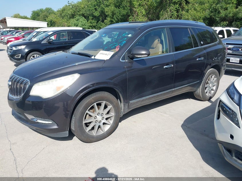 Vin: 5gakrbkd2gj275191, lot: 46163199, buick enclave leather 20162