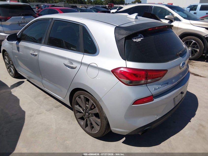 Vin: kmhh55lc7ju073444, lot: 46163208, hyundai elantra gt sport 20183
