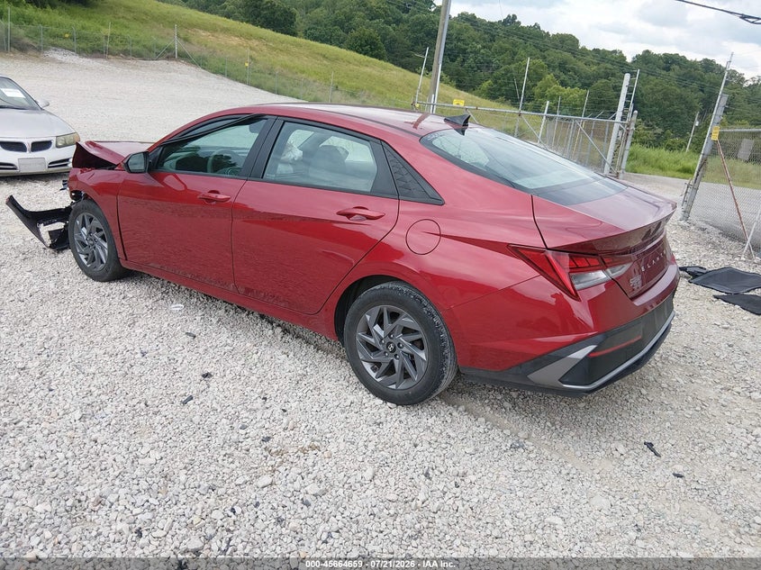 Vin: kmhlm4dj3ru097661, lot: 46163231, hyundai elantra hybrid blue 20243