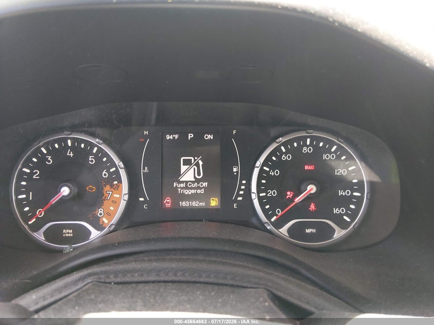 2016 Jeep Renegade Latitude VIN: ZACCJBBT8GPE40596 Lot: 45664663