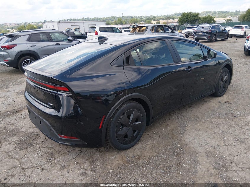 2025 TOYOTA PRIUS auction photo 4