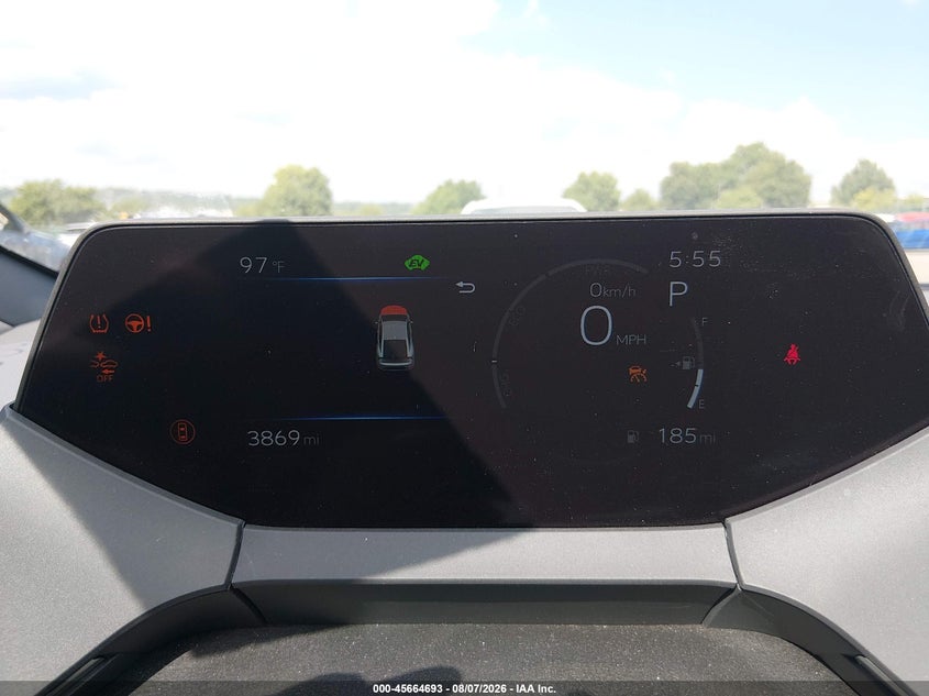 2025 TOYOTA PRIUS auction photo 7
